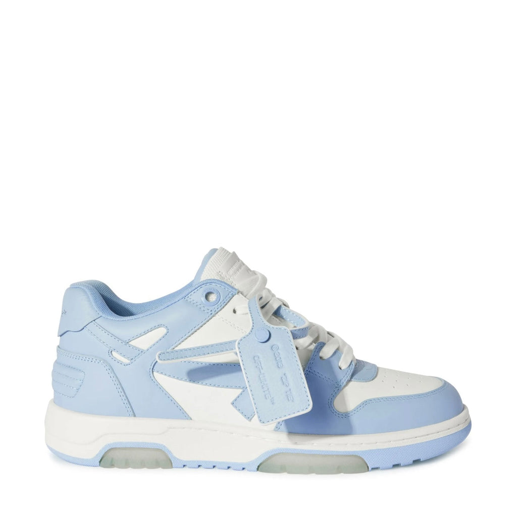 Off White - Light Blue and White